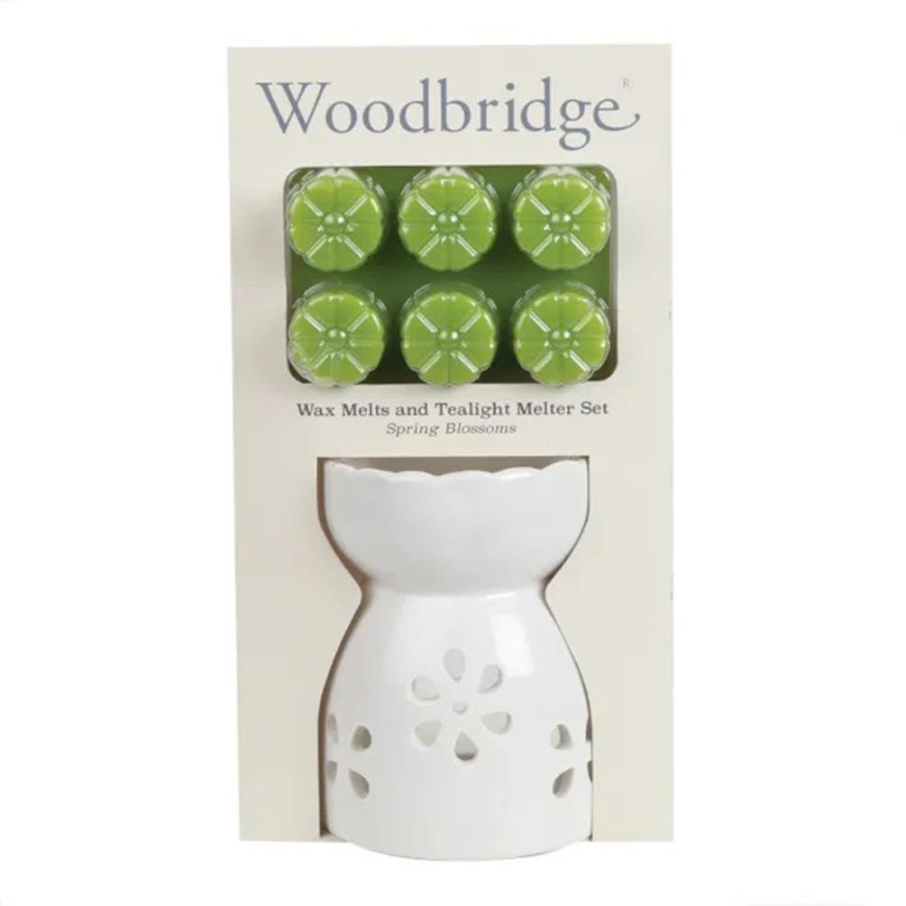 Woodbridge Spring Blossoms Wax Melt Warmer Gift Set Extra Image 1